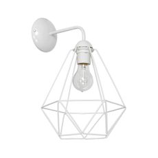 Nástenné svietidlo BASKET 1xE27/60W/230V biela