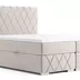 Posteľ Boxspring Royal bez úložného priestoru, 200x180, modrá (mono 242)