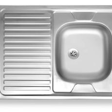 Novaservis Drezy - Drez 60x80 cm, nerezová DR60/80L