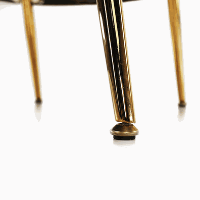Kreslo v štýle Art-deco, ružová Velvet látka/gold chróm-zlatý, NOBLIN