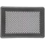 Vetracia mriežka  K3-Ml-Asr strieborný rám 175x245
