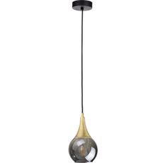 Náhradné sklo SMOKY E27 pr. 15 cm čierna