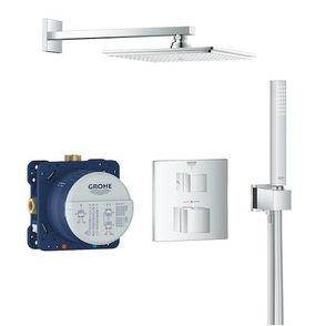 Sprchová batéria Grohe Grohtherm Cube vrátane podomietkového telesa chróm 34741000