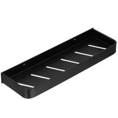 Kúpeľňová polica 40x12 cm Springos HA5150 - čierna