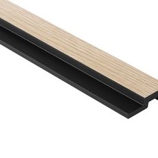 Obkladová lamela pravé ukončenie Fineza Slat Medium Light oak 270X2,3 cm SLAT02LOR