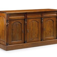 Estila Masívny príborník M-VINTAGE z mahagónového dreva 170cm