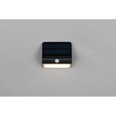 LED nástenné solárne vonkajšie svietidlo (výška 12 cm) Olinda – Trio