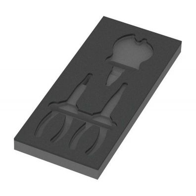 Wera 137381 Modul náradia - penová vložka 9881 pre kliešte Knipex Set 2 typ 9781. Bez náradia