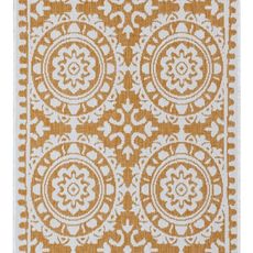 NORTHRUGS - Hanse Home koberce Behúň Twin Supreme 105791 Ochre – na von aj na doma - 80x250 cm