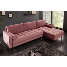 Rohová sedačka Cosy Velvet II staroružový zamat