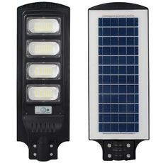 LED Solárna pouličná lampa so senzorom STREET LED/15W/3,2V IP65 + DO