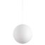 Ideal Lux - Luster na lanku CARTA 1xE27/25W/230V pr. 40 cm biela