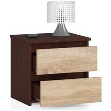 Nočný stolík CL2 - wenge/dub sonoma