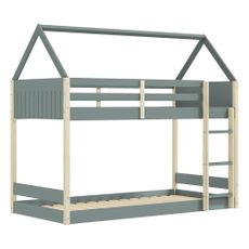 Domčeková poschodová detská posteľ 90x190 cm Valka – Marckeric