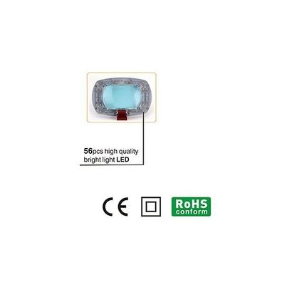 LED Stolná lampa s lupou LED/7W/230V 6500K biela