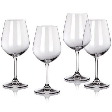 Poháre na biele víno 4 ks komplet Marta 350 ml