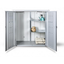 Biohort Skrinka na terasu BIOHORT Romeo M 132 x 57 x 140 (strieborná metalíza) M (3 krabice)