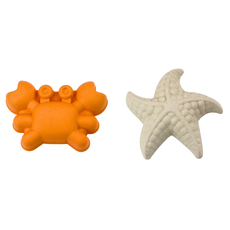 LEAN TOYS Súprava hračiek do piesku – pastelová