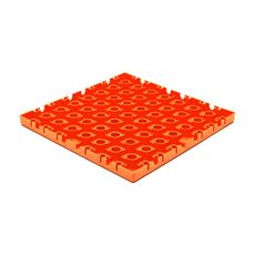 Základná doska GripTil, 16 ks, oranžová