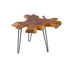 Estila Dizajnový moderný odkladací stolík Wild 60cm