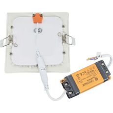 LED Kúpeľňové podhľadové svietidlo VEGA LED/6W/230V 3800K 11,8 cm IP44 biela