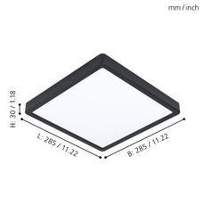 Eglo 99245 - LED Stropné svietidlo FUEVA 5 LED/20W/230V