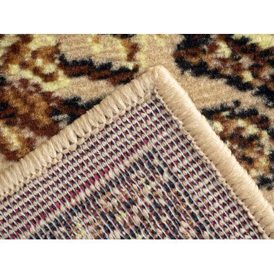 Spoltex , Kusový koberec Samira New Beige 12002-050, 80x150, béžová, chodba / predsieň