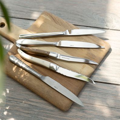 Steakový nôž s drevenou rukoväťou - Basic - 118791