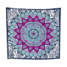 Tapiséria 140x140 cm Blue Dreamcatcher – Really Nice Things
