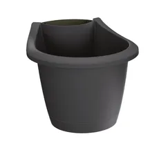 Prosperplast Kvetináč Respana Spout tmavosivý