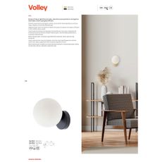 Redo 01-2713 - Nástenné svietidlo VOLLEY 1xE14/28W/230V zlatá