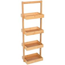 Kúpeľňová Polička Bambus 28x18x84cm Sca0209aa-A
