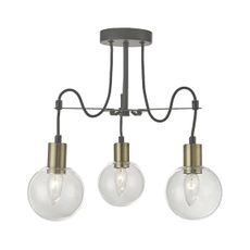 LUXERA 64402 - Luster na lanku ABRAZO 3xE14/40W/230V