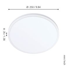Eglo 98657 - LED Stropné svietidlo MONGODIO 1 LED/11,4W/230V