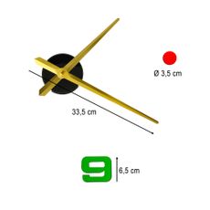 IKO Nástenné hodiny farebné číslice - 80–90 cm s dekoráciami