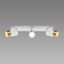 Luster PUZON SPT GU10 3L WHITE/GOLD 04126 LS3