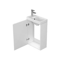 Cersanit S929-014 - Kúpeľňová skrinka MEDDIE 59x39 cm pod umývadlo, biela lesklá