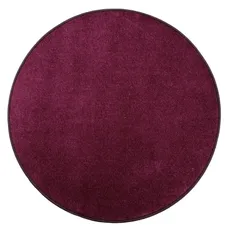 Vopi , Kusový koberec Eton fialový 48 kruh, 400x400 (priemer) kruh, fialová, detská izba