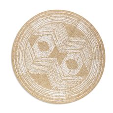 ELLE Decoration koberce Kusový koberec Gemini 106032 Ochre kruh z kolekcie Elle – na von aj na doma - 140x140 (priemer) kruh cm