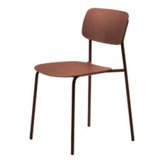 Jedálenské stoličky v súprave v terakotovej farbe 2 ks Kirkland – Unique Furniture
