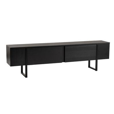Televízny stolík Serenity Wood Black