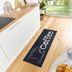 Hanse Home Collection koberce Behúň Cook & Clean 105733 Black White - 50x150 cm