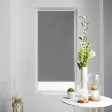 Sivá textilná roleta 90x180 cm Occult – douceur d'intérieur