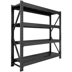Regál skladovací 200x187x58 cm - 4 políc/500 kg