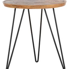 Carryhome KONFERENČNÝ STOLÍK, prírodná farba, drevo, 46/46/48 cm