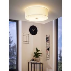 Eglo 94918 - Stropné svietidlo PASTERI 3xE27/60W/230V