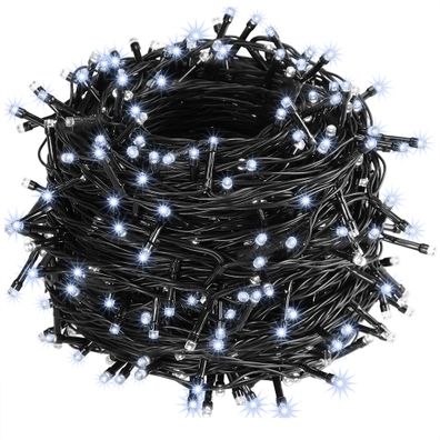 Vianočné LED osvetlenie 40 m | studená biela 400 LED