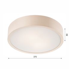Stropné svietidlo 2xE27/60W/230V