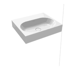 Umývadlo Kaldewei CENTRO 60x50 cm alpská biela otvor pre batériu, bez prepadu KW3061PE1