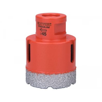 Korunka vykružovacia diamantová, O 45mm, závit M14